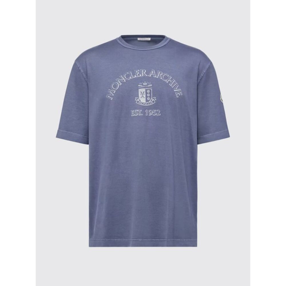 Moncler Men Moncler Cotton T-Shirt With Logo